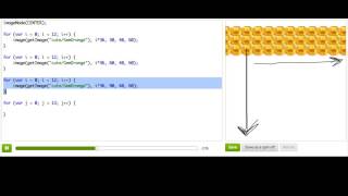 Nested For Loops  Computer Programming  Khan Academy [upl. by Chader]