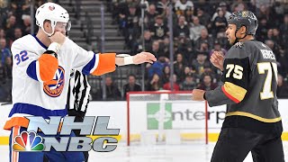 Top fights from the 201920 NHL season before play was suspended  NHL  NBC Sports [upl. by Llerut]