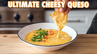 The Cheesiest Homemade Texas Queso 2 Ways [upl. by Min]