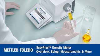 EasyPlus™ Density Meter Overview Setup Measurements amp More [upl. by Annatsirhc]