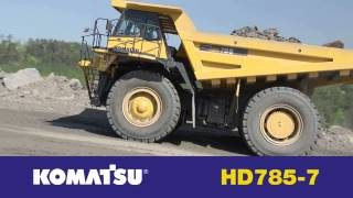 Komatsu HD7857 Rigid Dump Truck [upl. by Chatterjee]