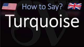 How to Pronounce Turquoise CORRECTLY [upl. by Amikahs]