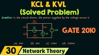 KCL and KVL Solved Problem [upl. by Ryann]