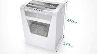 Leitz IQ Office Paper Shredder P4 EN [upl. by Eelarbed]