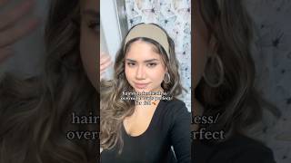 EASY HAIRSTYLE 4 HEATLESS CURLS ✨hairstyle [upl. by Puglia]