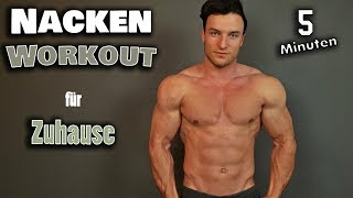 Extremes Nacken Workout für Zuhause  5 Minuten ohne Geräte [upl. by Boote528]