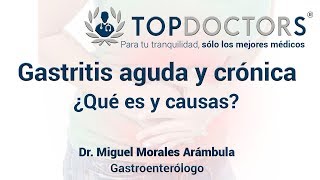 Gastritis aguda y crónica ¿Qué es [upl. by Collins687]