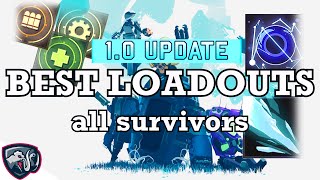 Best Loadouts for ALL SURVIVORS  Patch 10 Risk of Rain 2 [upl. by Leahcim]