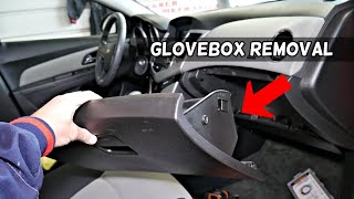 CHEVROLET CRUZE GLOVEBOX REMOVAL REPLACEMENT GLOVE BOX BROKEN [upl. by Aniaj]