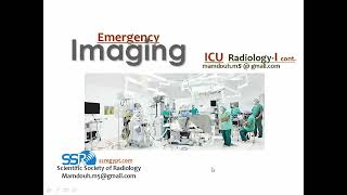 ICU Thoracic imaging II DRE Prof Mamdouh Mahfouz [upl. by Nemracledairam]