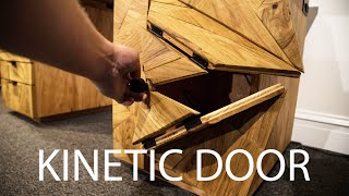 Kinetic Folding Door  DIY [upl. by Nirehtak]