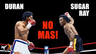 Sugar Ray Leonard vs Duran 2  No Mas Explained Fight Breakdown [upl. by Shandra]