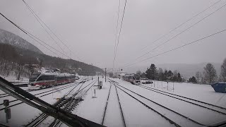 Drivers Eye View Trondheim to Dombås Bm73 [upl. by Anahcra]