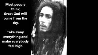 Get Up Stand Up Bob Marley with lyrics [upl. by Meekyh]