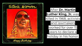 Stevie Wonder quotHappy Birthdayquot with lyrics [upl. by Aniger889]