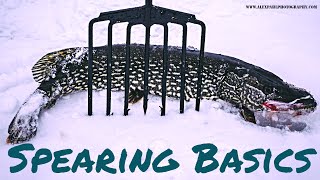 Spearing Basics Spearing Northern Pike [upl. by Laurin655]