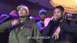 Chris Brown amp Usher Perform quotNew Flamequot in Miami [upl. by Kleeman252]