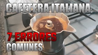 👉 CÓMO HACER CAFÉ EN CAFETERA ITALIANA ☕😋 7 ERRORES [upl. by Nitsed]