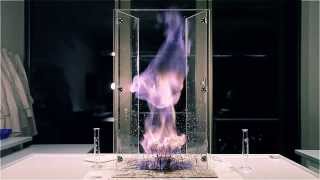 Cannon fire  ethanol combustion demonstration [upl. by Nicolea803]