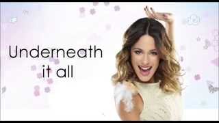 Violetta 3  Underneath It All LyricsLetra HD [upl. by Parrnell9]