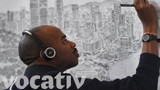 Autistic Artist Stephen Wiltshire Can Draw Entire Cities From Memory [upl. by Anibor281]