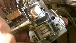 Pinball repair  Gottlieb EM multiplayer reset bank amp Ax relay [upl. by Vivle408]