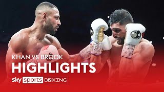 KHAN vs BROOK  FULL FIGHT highlights [upl. by Naliorf]