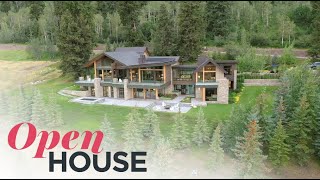 A Modern Swiss Chalet in Aspen  Open House TV [upl. by Sherr966]