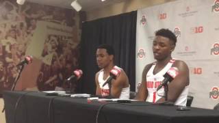 JaeSean Tate after Ohio States win over NC Central [upl. by Koehler]