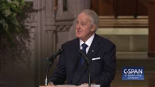 Former Canadian Prime Minister Brian Mulroney Tribute to President George HW Bush CSPAN [upl. by Malinda]