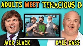 Adults React To And MEET Tenacious D Jack BlackKyle Gass [upl. by Alessandra]