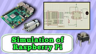 Simulation of raspberry Pi using proteus [upl. by Introk621]