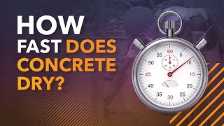 How Fast Does Concrete Dry The Million Dollar Question [upl. by Yelrebma191]