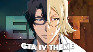 Aizen x Urahara  GTA IV Theme Edit [upl. by Peednama336]