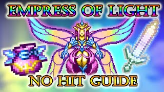 Terraria 14  Empress of Light NoHitMaster Mode Guide [upl. by Llenej]