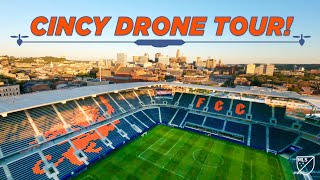 Epic FPV Drone Tour of FC Cincinnati’s New Stadium  Homecoming [upl. by Hoffer823]