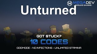 UNTURNED Cheats Godmode No Infection Unlimited Stamina   Trainer by MegaDev [upl. by Hnaht]